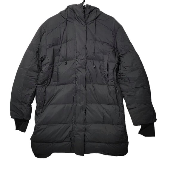 iDomosee Winter Hooded Duck Down Filling JacketWarm Packable Puffer XXL